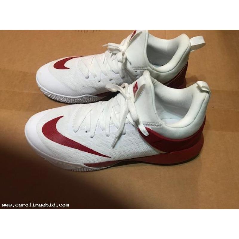 Red NIKE Basketball Shoes
