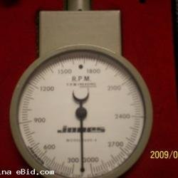 Jones Single Range, Centrifugal Portable Tachometer