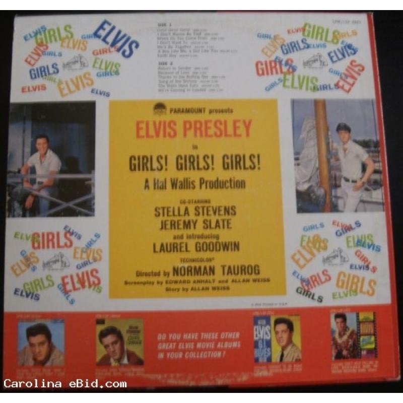 Elvis Presley Girls! Girls! Girls!