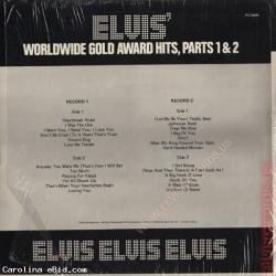 Elvis Presley ‎Worldwide Gold Award Hits, Parts 1 & 2