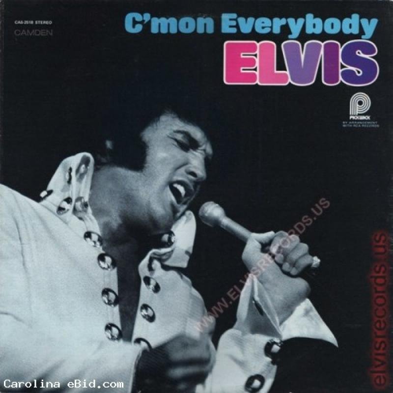 ELVIS LP - C&#039;MON EVERYBODY - ELVIS