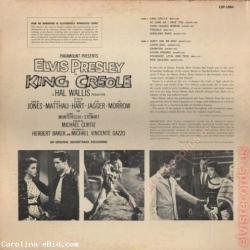 Elvis Presley King Creole LP