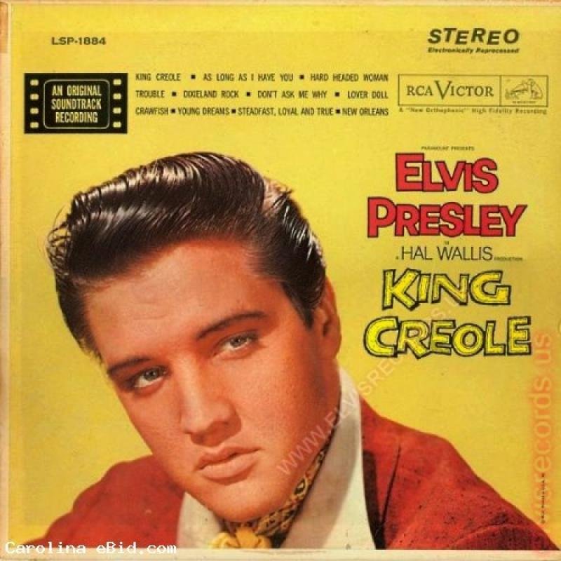 Elvis Presley King Creole LP