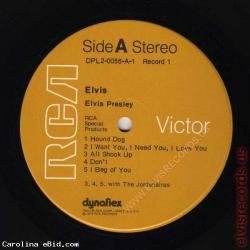 Elvis Presley, Elvis RCA Special Products DPL2 0056(e)