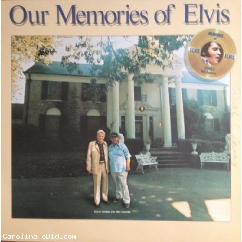 1979 OUR MEMORIES OF ELVIS 12" RECORD
